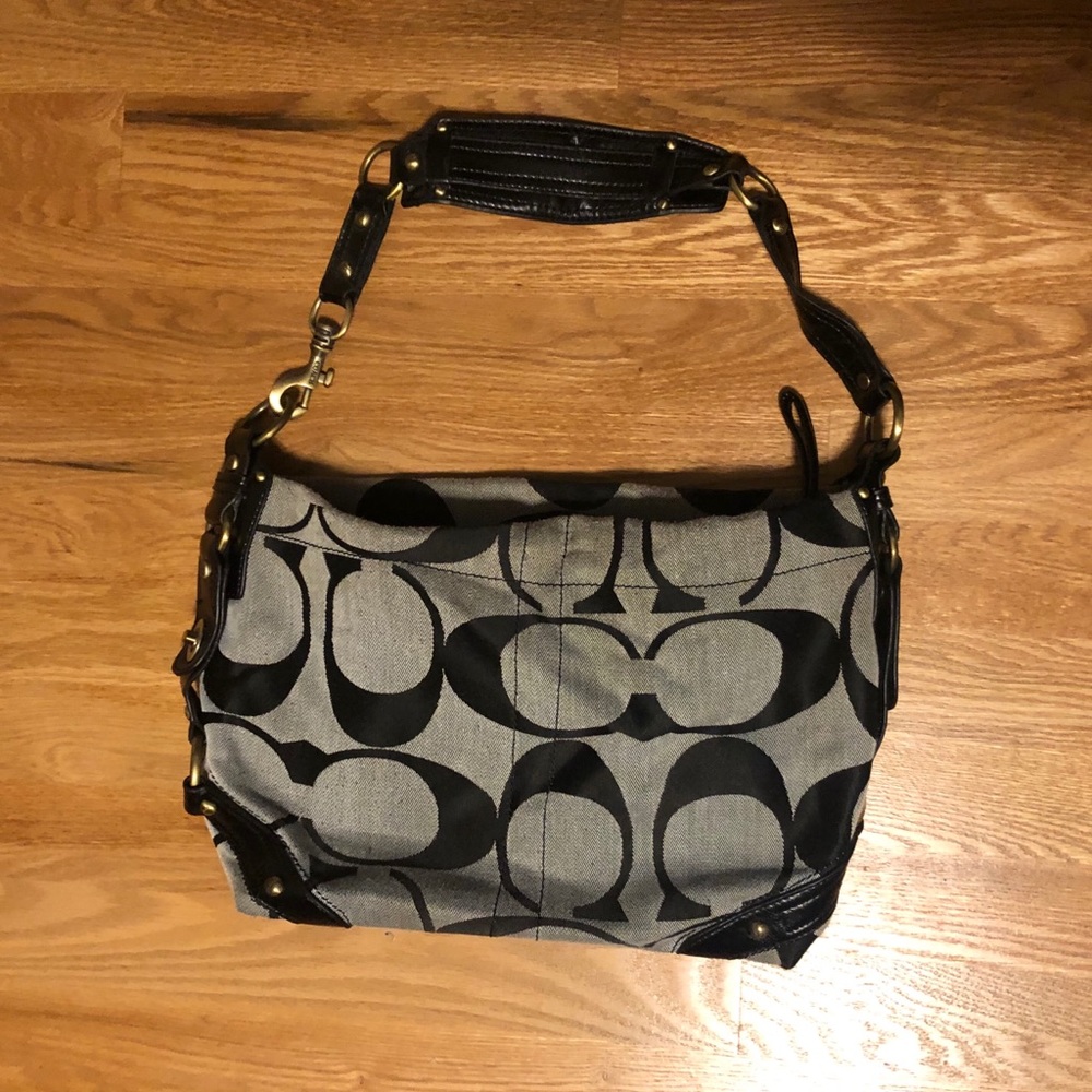 Black Coach purse.